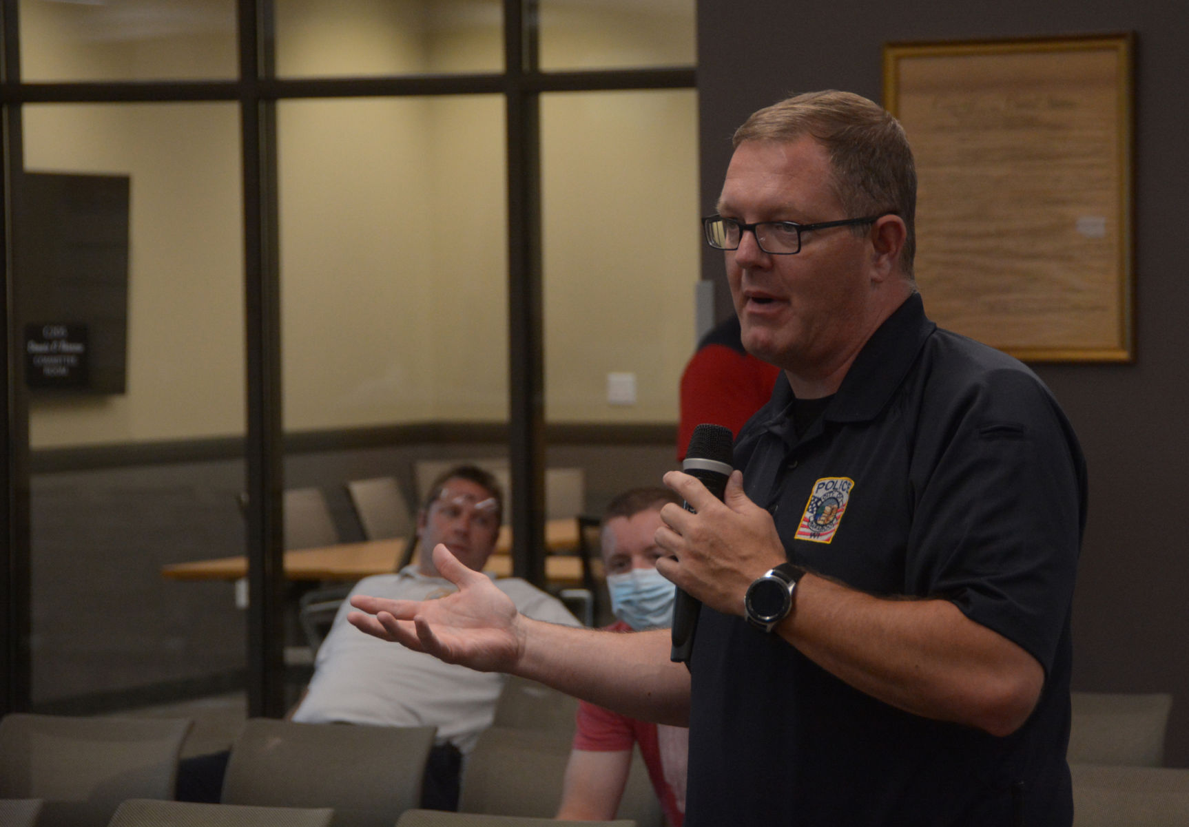 Baraboo Police Chief Mark Schauf